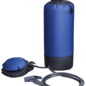 DUCHA CAMPING 12LTS CON BOMBA DE PIE