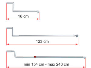 MANIVELA TOLDO FIAMMA STANDARD