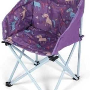 Silla infantil de unicornios.