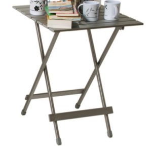 MESA PLEGABLE AUXILIAR DE ALUMINIO