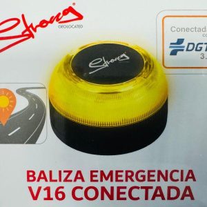 BALIZA EMERGENCIA V16 CONECTADA CON DGT 3.0