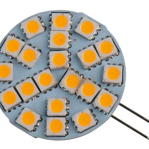Bombilla LED G4 - 21 SMD blanco cálido - 3 W