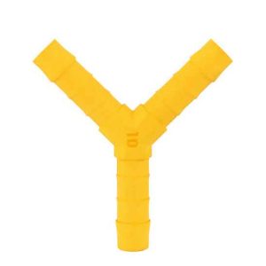 CONECTOR EN Y PARA MANGUERA 10 MM 2PCS