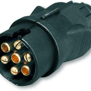 Clavija 7 polos PVC