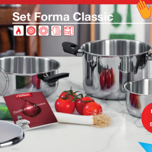 SET FORMA ACERO 4 PIEZAS